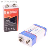 ncsr09 9V Rechargeable Battery 500/700mAh 9V Li-ion Lithium Batteries for Multimeter Microphone Toy Remote Control KTV