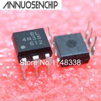 100ชิ้น4n35 Dip6 Optocouplers Phototransistor 30โวลต์