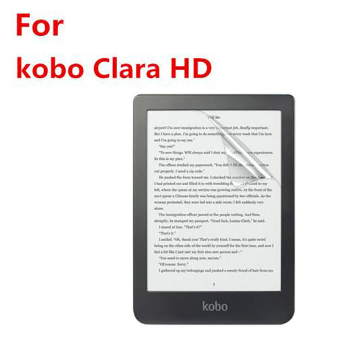 Miếng Bảo Vệ Màn Hình Độ Trong Cao Cho KOBO Clara HD Phim PET Mềm Bảo Vệ  Màn Hình Chống Trầy Xước Kobo Glo HD 