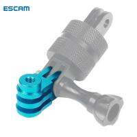 ESCAM F38413-8อะแดปเตอร์แกนหมุนปรับได้,ตัวแปลงข้อต่อตรงยาว50มม. สำหรับกล้อง Gopro Hero 10/9/8 Series