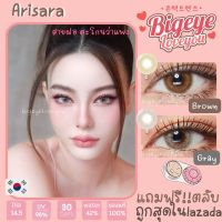 คอนแทคเลนส์?Arisara? Brown/Gray (Luxzylens) ขนาดมินิ?