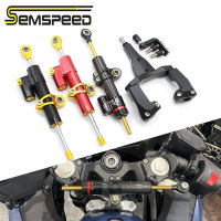 SEMSPEED รถจักรยานยนต์ CNC ทิศทาง Damper พวงมาลัยโช้คอัพ Stabilizer Mount สำหรับ CFMOTO 450SR 2022-2023