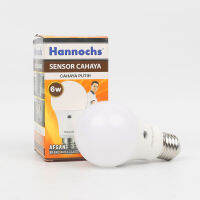 Hannochs เซ็นเซอร์ไฟเซนเซอร์ในไฟ LED 6วัตต์ CDL-สีขาวหลอดไฟ1ปีสีขาวนวลประหยัดพลังงานแผ่นเรืองแสง470ลูเมน (อายุการใช้งาน10000ชั่วโมง) ร้าน TWC