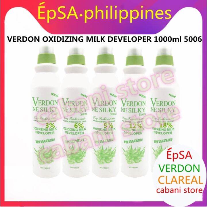 VERDON OXIDIZING MILK DEVELOPER 12 1000ml 5006C sunscreen Lazada PH