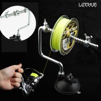 LINNHUE Portable Fishing Line Winder Spooler Machine Vacuum spinning Baitcasting Reel Spooling System Fishing Tool Accessories