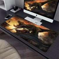 Anime Dinosaur Large Gaming Mouse Pad Computer Mousepad Gamer Laptop Mouse Mat Office Mausepad XXL Carpet Keyboard Mat Desk Pad Basic Keyboards