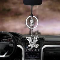 Simpatico Gufo E Aquila Pendente Per Auto กากเพชรส่องแสงเป็นประกายวิบวับ Accessori Per Auto Specchietto Retrovisore Decorazione Appesi Regali Per Decorazioni Auto