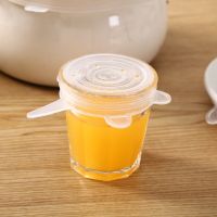 【cw】 6 Pcs  Silicone Cover Lid Keeping Stretch Lids Caps for Food Pot Dish Accessories