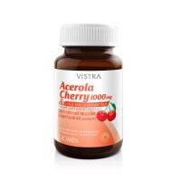 Vistra Acerola Cher 1000Mg 20S วิสทร้า อะเซโรลาเชอรี่ 1000 มก.20 เม็ด