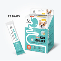 Gut Booster Sun Wonder for DOG โพรไบโอติกเสริมสมดุลระบบย่อยอาหาร สำหรับสุนัข 1 กล่อง 12 ซอง