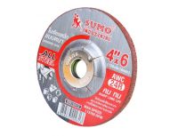 ใบเจียรเหล็ก 4 นิ้ว SUMO 100x6mm AWC24R สีแดง หนา