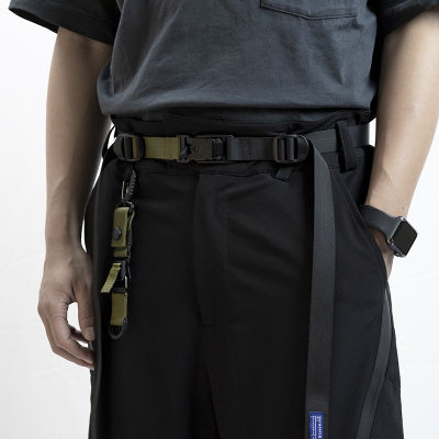 Whyworks Functional nylon belt Y03 magnetic buckle 21ss techwear accessories ninjawear streetwear