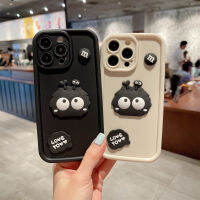 Filin เคสเรียบมีรูขนาดใหญ่ลายสัตว์เคลื่อนไหวแบบคลาสสิกเต็มขอบ Apple iPhone 15 14 13 11 Pro Max PIus Huawei Mate เคสครอบโทรศัพท์