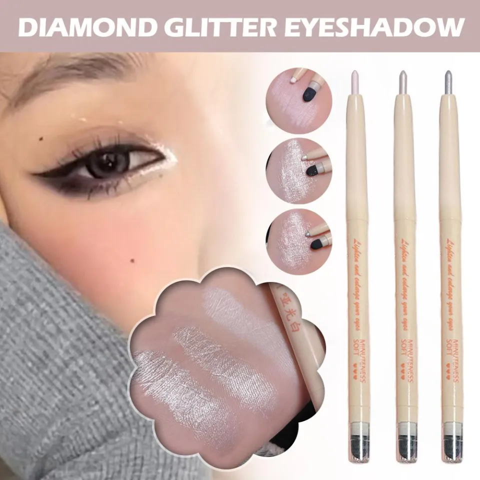 Diamond Glitter Eyeshadow Liner Pencil Face Makeup Highlighter