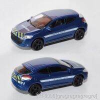 ✐ gregregregregre 1:64 liga diecast veículo r megane francês policecar modelo brinquedos adulto crianças presentes collectible lembrança exibição