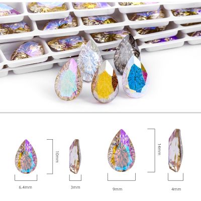 Astrobox K9 Drop Diamond Arc-Shaped Carving Crystal Sew On Rhinestone стразы Glass Nail Art Stone DIY Clothing amp; Accessories
