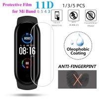 10PCS Hydrogel Protective Film For Mi Band Protective Glass 7 6 5 4 3 Waterproof and Anti-fall TPU Soft Film Protective Screen