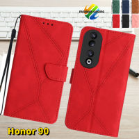 fashion casing for Honor 90 80 Pro การ์ดนูนเคสโทรศัพท์ Lite ใส่เคสหนังโทรศัพท์มือถือ