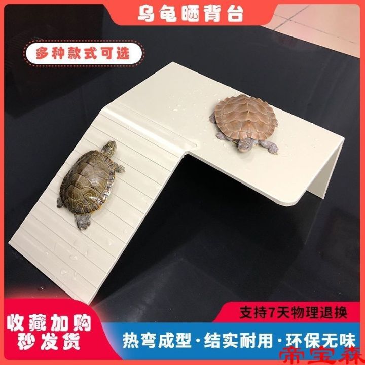 cod-turtle-basking-platform-water-and-land-cylinder-climbing-floating-island-turtle-box-to-avoid-tortoise-plastic-pet-back-calcium-supplement