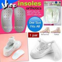 shoe insoles orthotics แผ่นใส่อุ้งเท้าเสริมสรีระแผ่นเท้า 12 ชิ้น