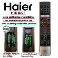 HAIER รีโมทควบคุม Android Tv Htr-U27E Htr-U27A พร้อม Netflix สําหรับแอนดรอยด์