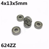 ▣ 10Pcs 624ZZ R-1340HH 4x13x5 mm Deep groove ball bearing Miniature bearing High quality Advanced 624Z