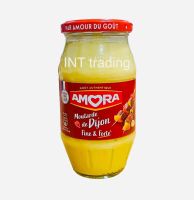 AMORA Dijon Mustard 430g. อโมรา ดิจองมัสตาร์ด ขนาด 430กรัม