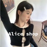 【COD】Alice ชุดเซ็ท เสื้อยืด ชุดเซ็ท ผู้หญิง เสื้อผ้าแฟชั่นผู้หญิง y2k เอวสูง A29J0VW