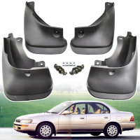 LAIFU รถ Mud Flaps Splash Guard Fender บังโคลนสีดำสำหรับ Toyota Corolla