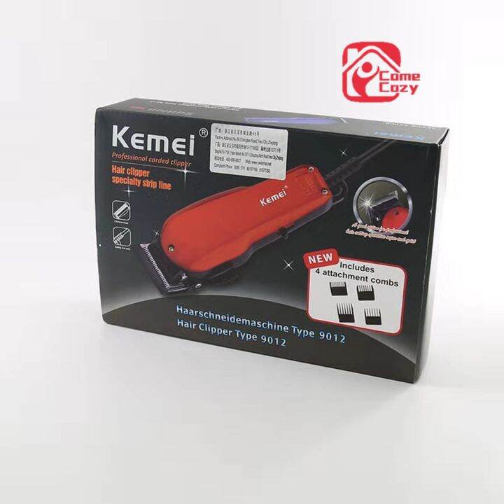 kemei-รุ่น-km-9012-ปัตตาเลี่ยนตัดผม-มอเตอร์แรง-มาพร้อมหวีรอง-4-ขนาด-ปัตตาเลี่ยน-แบตตาเลี่ยน-บัตตาเลี่ยน-บัตเลี่ยนตัดผม