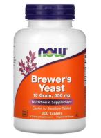 Now Foods, Brewers Yeast, 200 Tablets