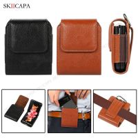 ❀✚ PU Leather Phone Pouch Case Waist Bag For Samsung Z Flip 3 5G Belt Clip Holster Fold Phone Cover For Galaxy Z Flip3 5G SM-F707B