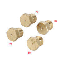 4X M6 * 0.75กระทู้ LPG หม้อหุงเตาแก๊สเจ็ทเครื่องทำน้ำอุ่นหัวฉีดเจ็ท4ทำอาหารเตาเตา Calor โพรเพนหัวฉีดชุดแปลง