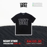 "I Dont Smoke" DonSmoke Rhinestone Logo Authentic Streetwear Unisex Tee (Hot Selling)