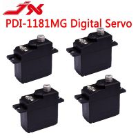 10x Servo PDI-1181MG 17G 3.5KG ดิจิตอล Core Servo เกียร์โลหะสำหรับ1/16 WPL RC รถ B16 B24 B36 C14 C24เครื่องบินร่อน