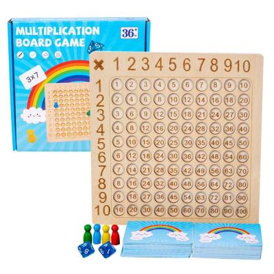Multiplication Board Game Multiplication Table Game Fidgets Math Toys Fidgets Toys Counting Board Stress Reliever Gifts For Kids Adult Family Kids Game Math Ability Early Education skilful