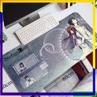 ✾✲ แผ่นรองเมาส์ Steins Gate เครื่องเกม แผ่นรองเมาส์เกมขนาดใหญ่ แผ่นรองเมาส์ XL