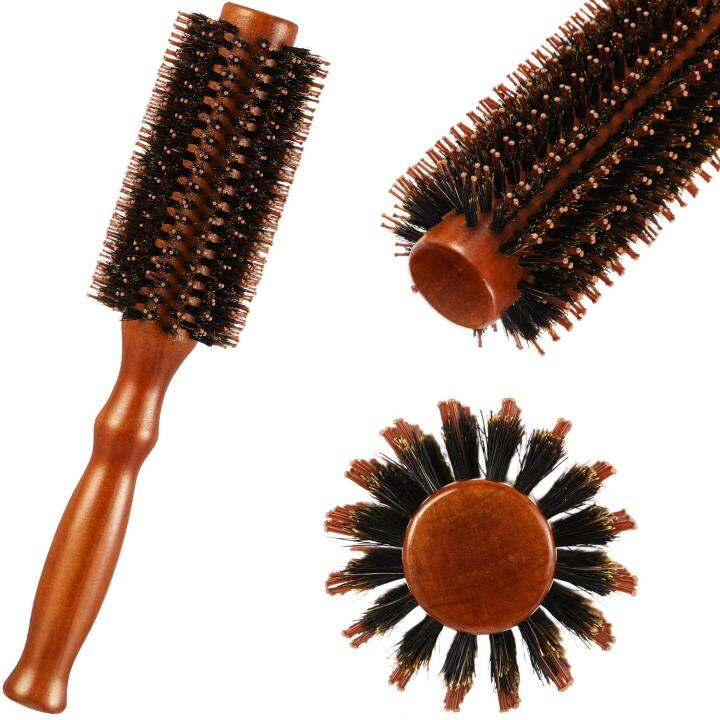 Wooden Hair Roller brush (809) Lazada PH