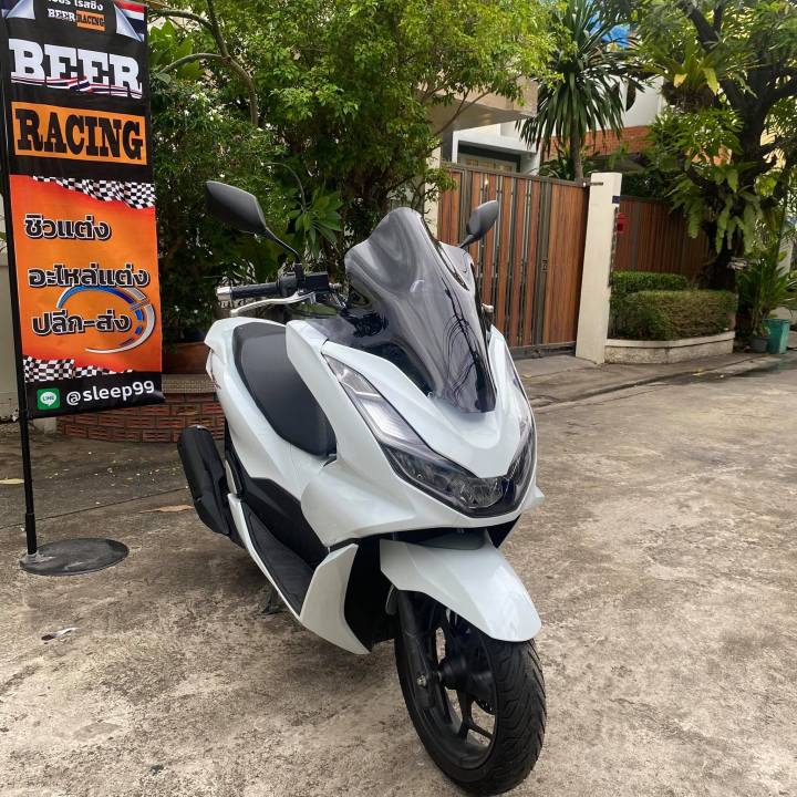 ชิวหน้าpcx160cc-สำหรับปี2021-23-ทรงสูง-ของแต่รถ-ชิวใส-ชิวหน้าแต่ง-อุปกรณ์แต่งรถ-pcx160-รถพีซีเอ็ก-pcxปี21-ทรงปูอิ