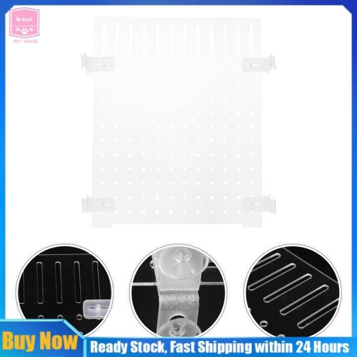 Qifull Aquarium Divider Aquarium Suction Cups Aquarium Separator