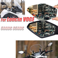 Cermin Convex Katcermin Meningspion กระจกด้านข้าง View Vision untuk Loncin VOGE 500DS 650DS 525DS DS525X