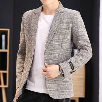 ﹍ hnf531 TAO Mens Fashion Collections เสื้อสูทแขนยาวผู้ชายเสื้อคลุมแขนยาวผชสไตล์เกาหลี