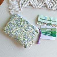 【jw】❖  Floral Small Make Up Cotton Makeup Organizer Children Purse Coin