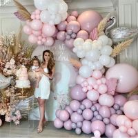 1 Set Pink Balloon Garland Arch Kit Wedding Latex Balloon Set Birthday Party Decoration Baby Shower Globos Supplies Balloons