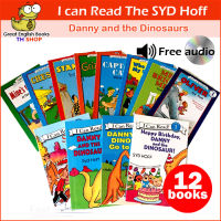 (In Stock) เซตหนังสือนิทาน  I can Read level 1 : The Syd Hoff : Danny and the Dinosaur  รวม 12 เรื่อง free CD mp3