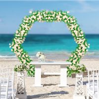 Arch Wedding Archway Backdrop Metal Wrought Iron Arch Frame DIY Decoration for Prom Valentines Day Party Birthday Shelf