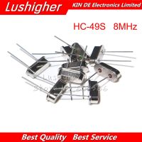 20pcs HC-49S 8MHz 8.000mhz  HC49S 8M Quartz Resonator Crystal Oscillator WATTY Electronics