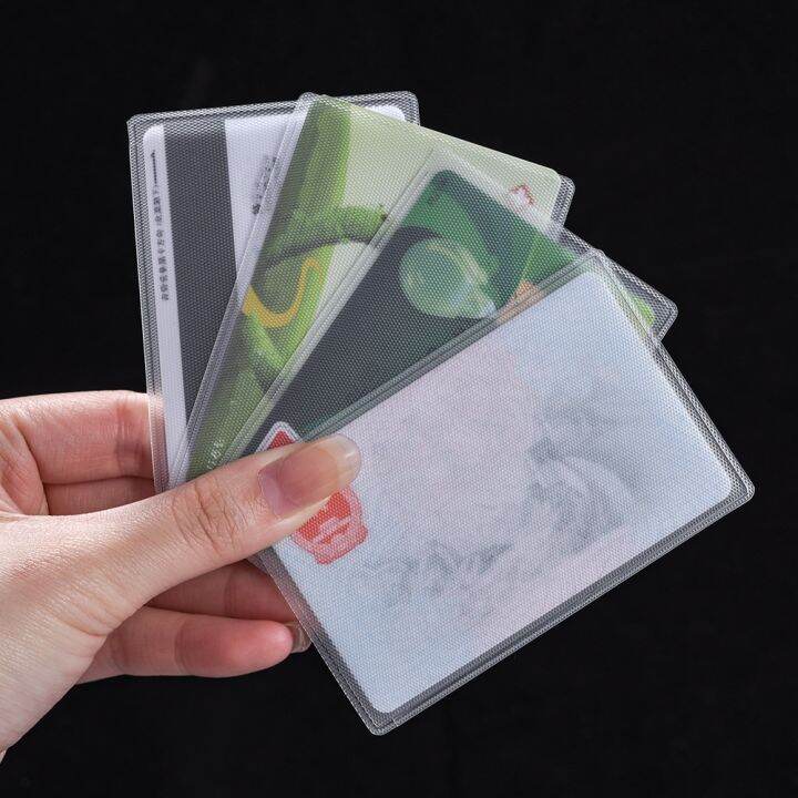 hot-dt-20pcs-frosting-card-holder-for-business-desk-board-game-id-cards-cover-idol-photo-protectors