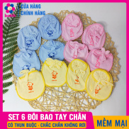 Bao Tay Chân Cho Bé Sơ Sinh THUN BUỘC Mimtuu, Thoáng Mát, Mềm Mại