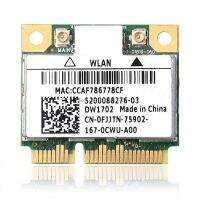 【✆New✆】 baijiangyong การ์ด WLAN ขนาดเล็ก Pci-E แบบบลูทูธและไวไฟไร้สายแบบ Dw1702สำหรับ14r Dell N4110 N4120เครื่อง802.11b/g/n Ar5b195